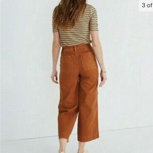 Madewell Emmett Wide Leg Crop Pants